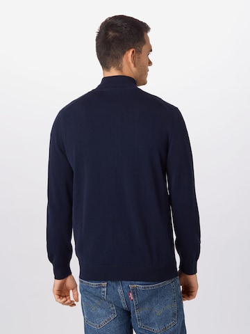 LACOSTE Regular Fit Strickjacke in Blau