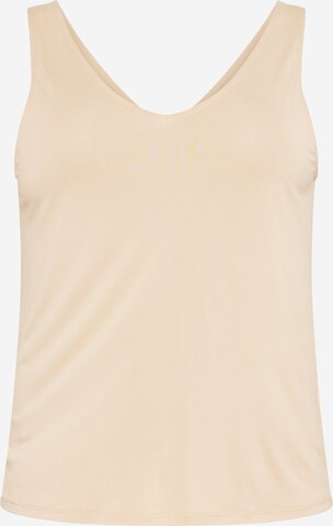 Vero Moda Curve Overdel 'INKA BIA' i beige: forside