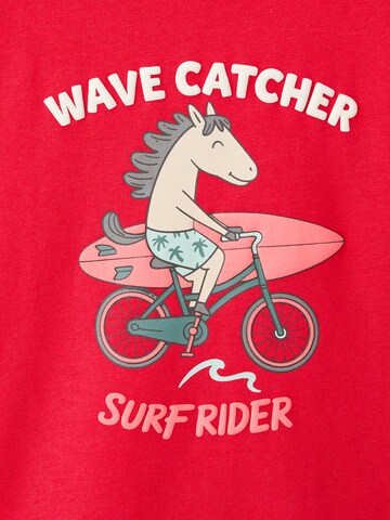 MANGO KIDS Тениска 'CYPONI' в червено