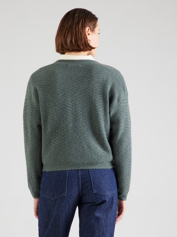 ABOUT YOU Knit cardigan 'Rowan' in Green