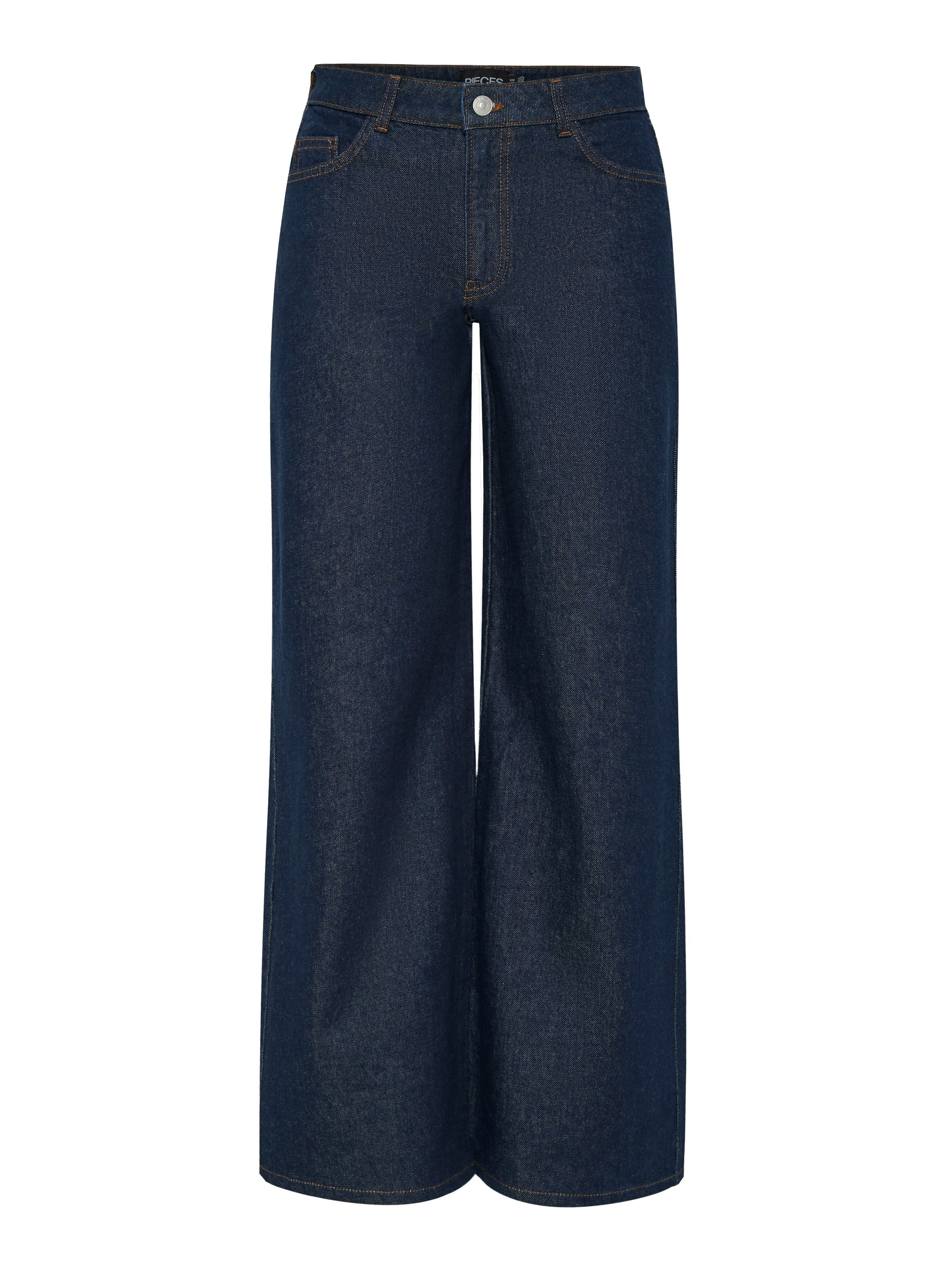 PIECES Wide leg Jeans &#x27;Selma&#x27; in Blue: front