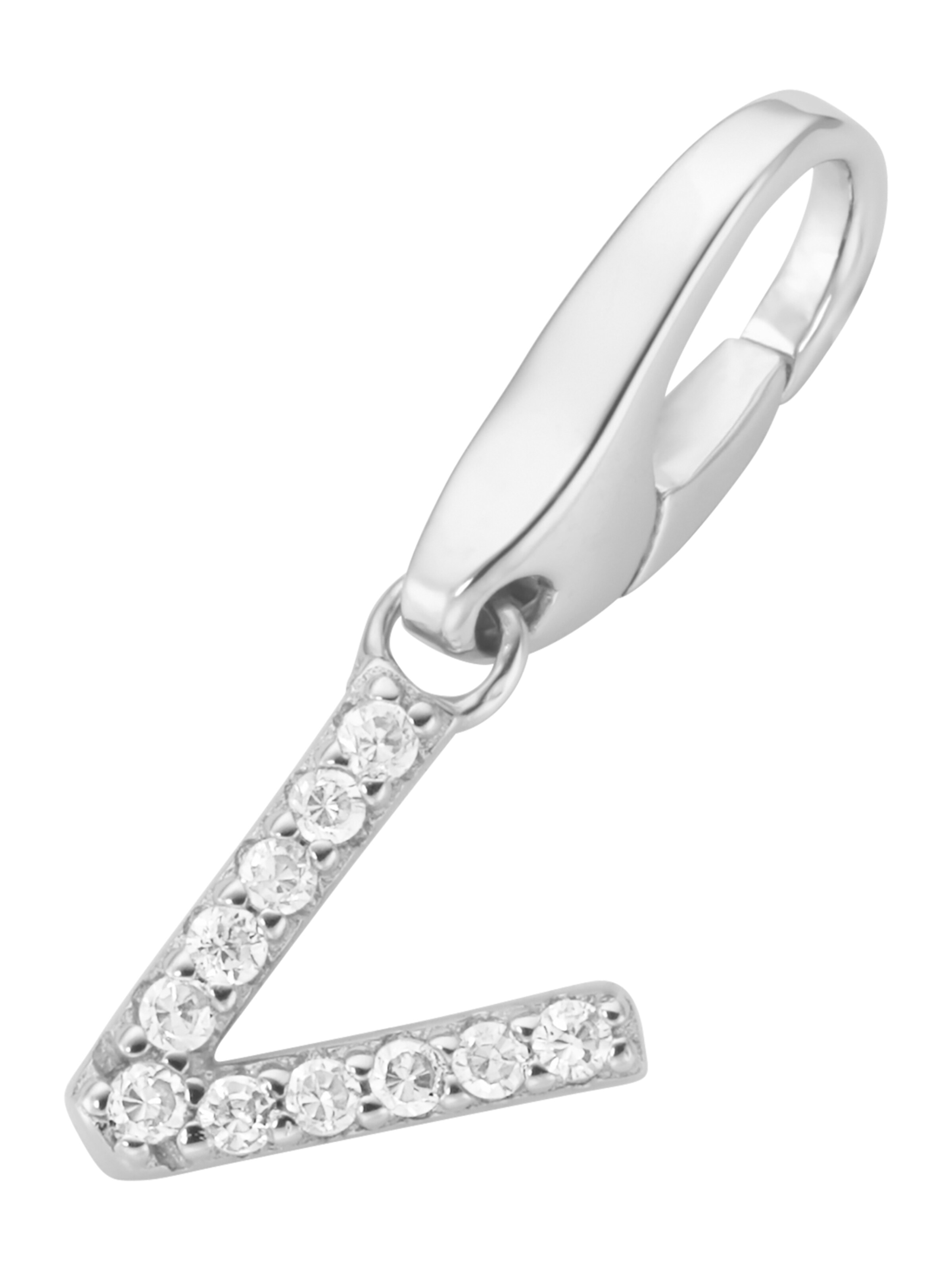 Ciondolo di Giorgio Martello Milano in bianco: frontale