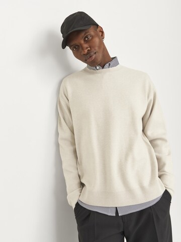 JACK & JONES Sweater in Beige