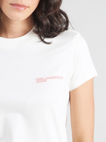 Tricou de la KARL LAGERFELD JEANS pe bej