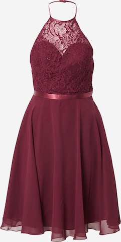 MAGIC NIGHTS Cocktail Dress in Red: front