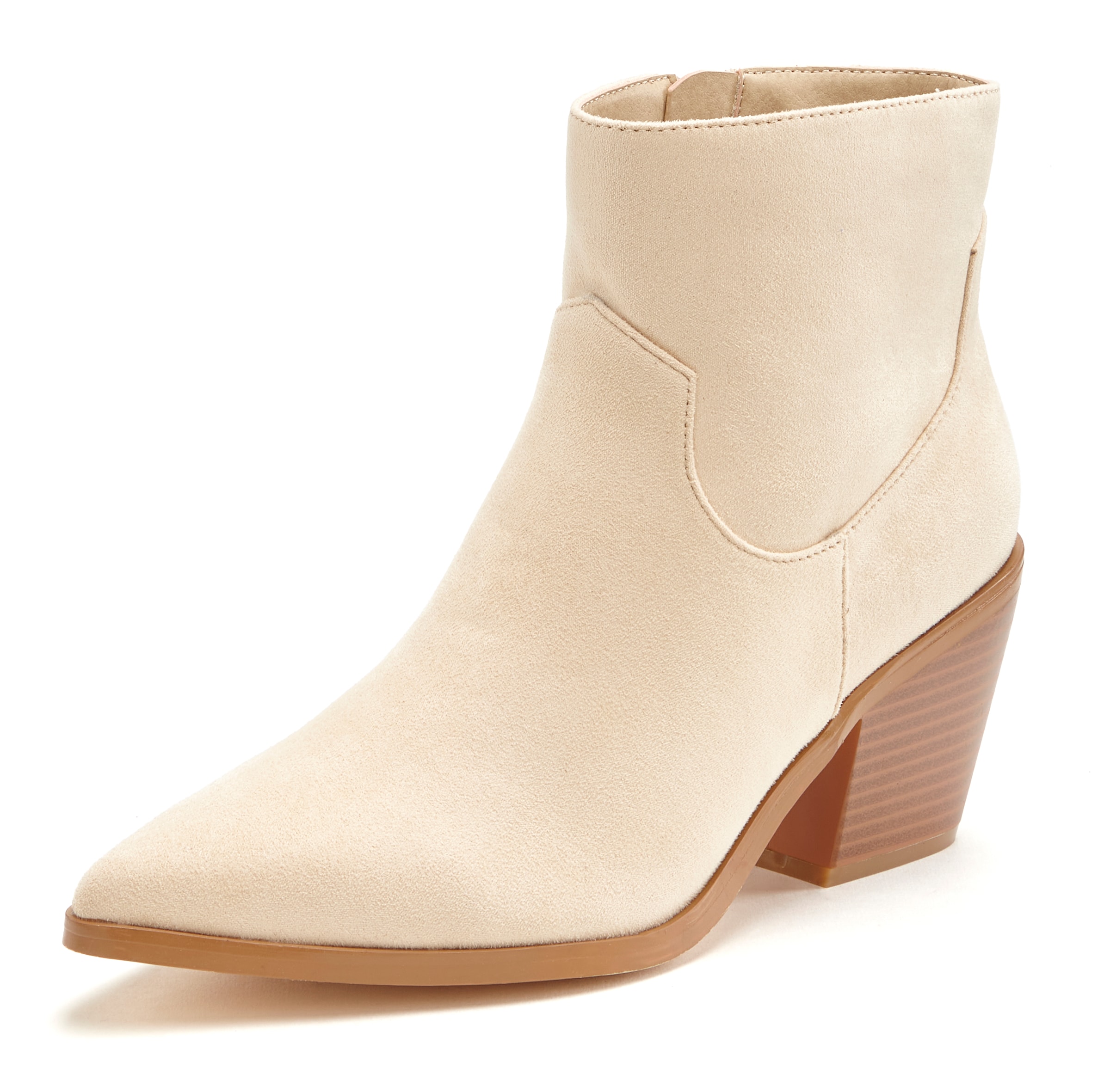 LASCANA Stiefelette in Beige: Vorderseite