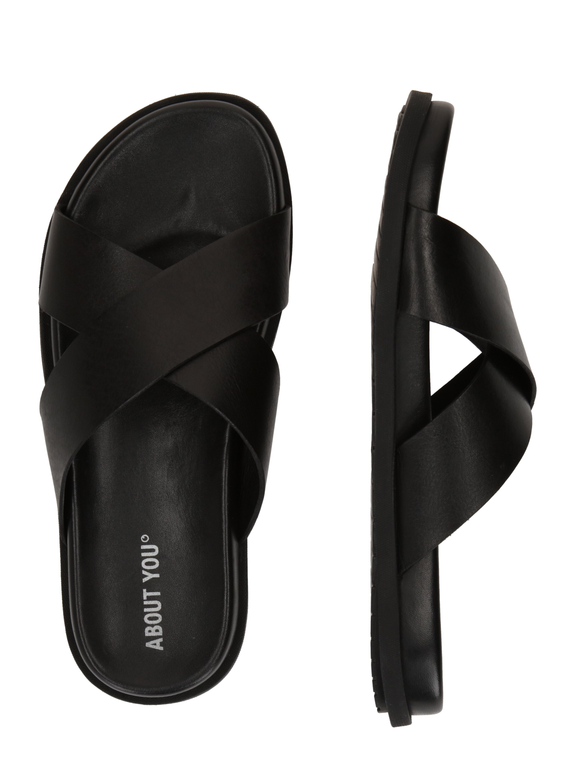 ABOUT YOU Mules 'Curt' in Black