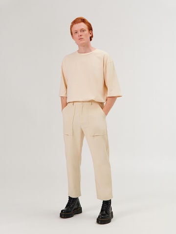 ABOUT YOU x Swalina&Linus Regular Hose 'Leo' in Beige