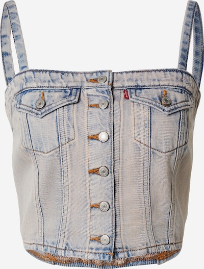 LEVI'S ® Toppi 'Denim Tube Top' värissä vaaleansininen, Tuotenäkymä