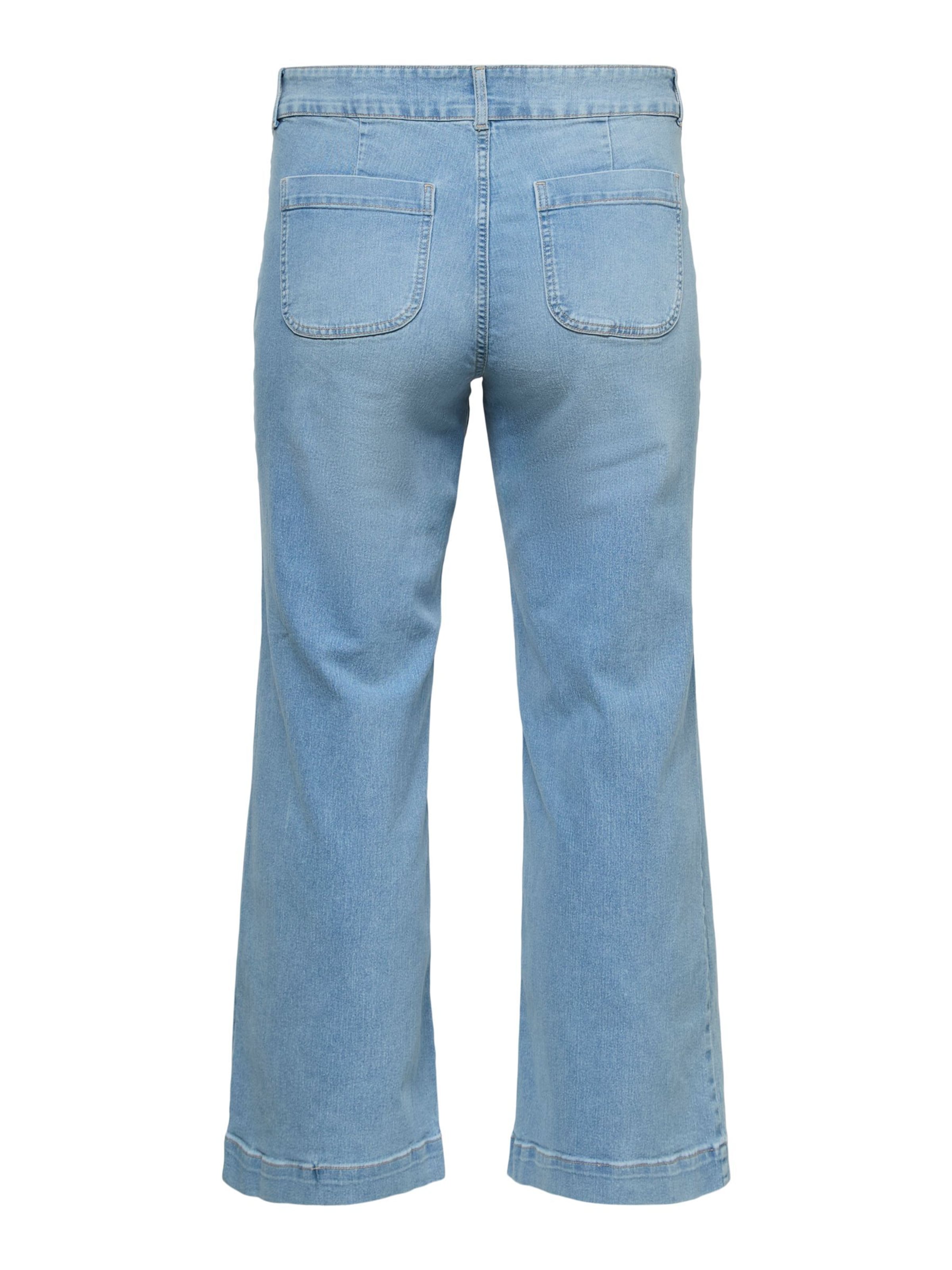 Vero Moda Curve Wide leg Jeans in Blue