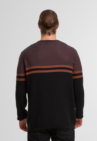 Pull-over 'Jaluf' INDICODE JEANS en noir