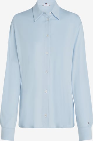 TOMMY HILFIGER Bluse in Blau: Vorderseite
