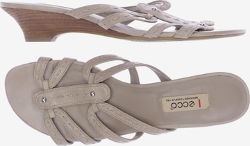 ECCO Sandals & High-Heeled Sandals in 41 in Beige: front