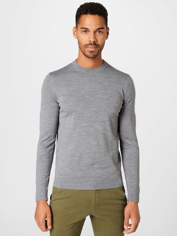 SELECTED HOMME - Jersey 'Town' en gris: frente