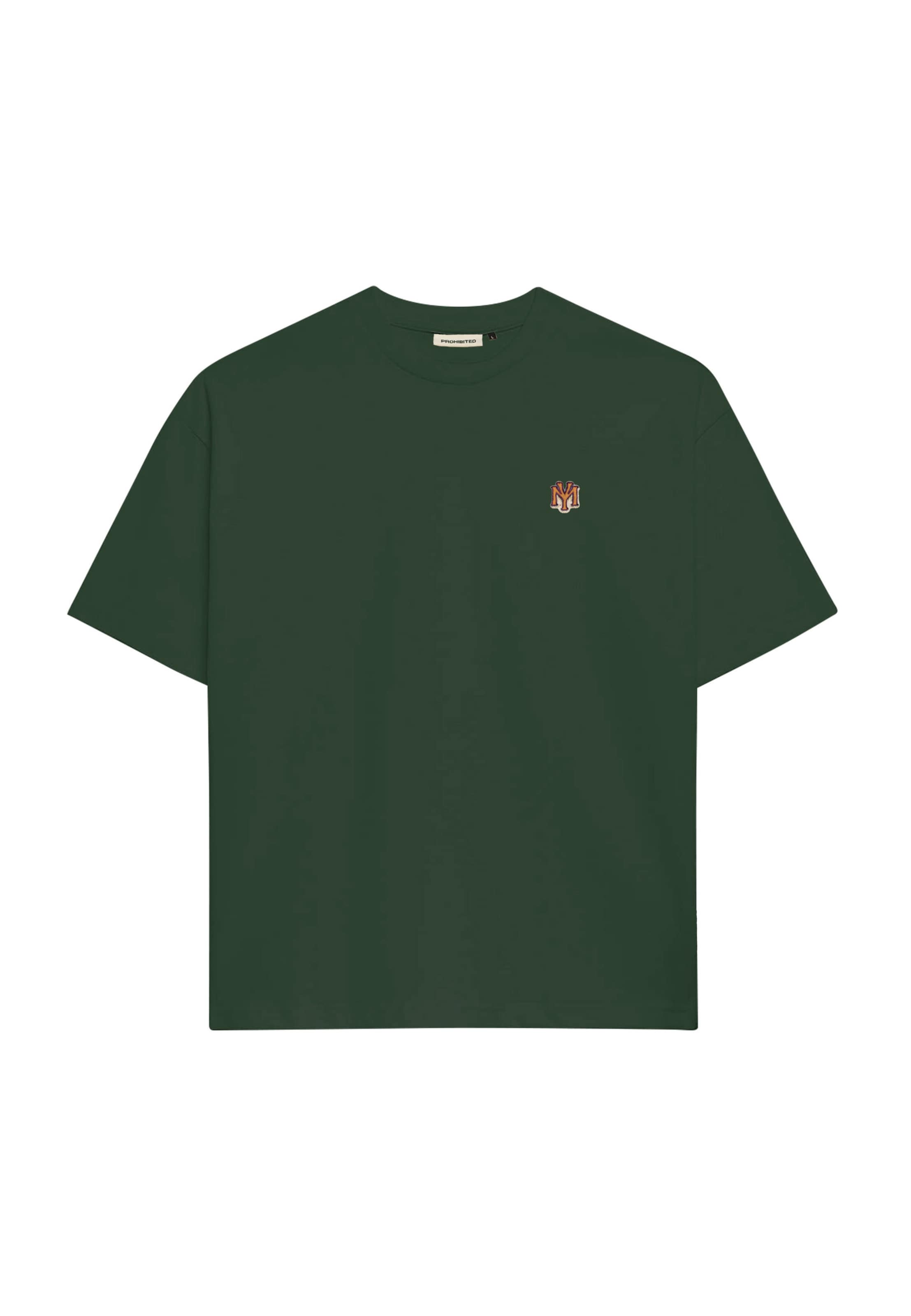 Prohibited Shirt 'Office' in Groen: voorkant