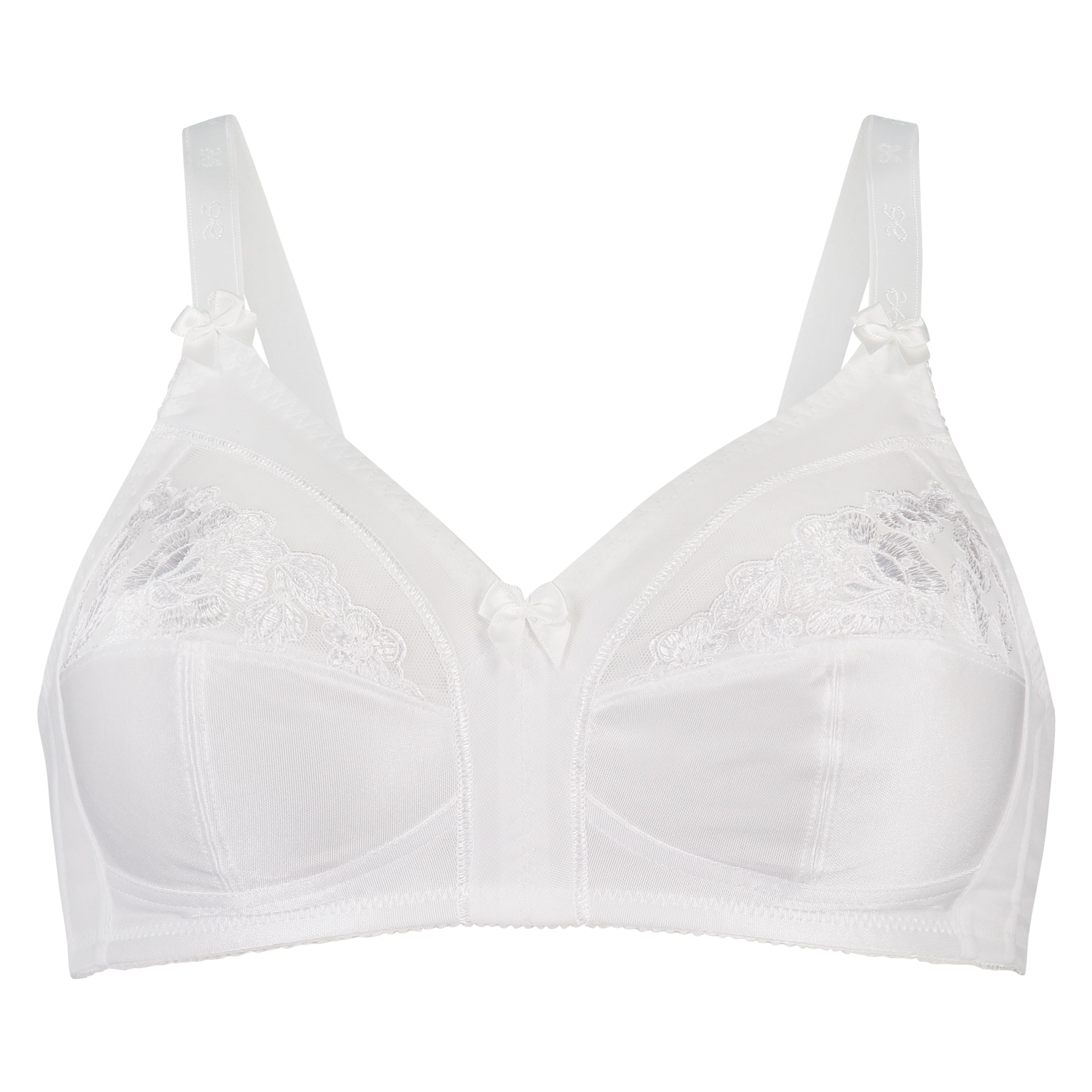 Hunkemöller T-shirt Bra 'Sara' in White: front