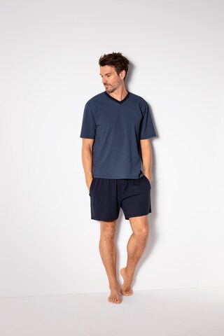 LE JOGGER Short Pajamas in Blue: front