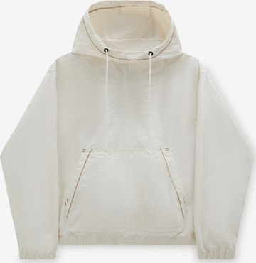 VANSSweater majica - bijela boja: prednji dio