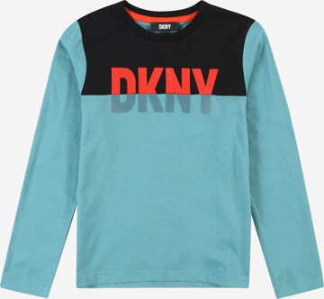 T-Shirt DKNY en bleu : devant