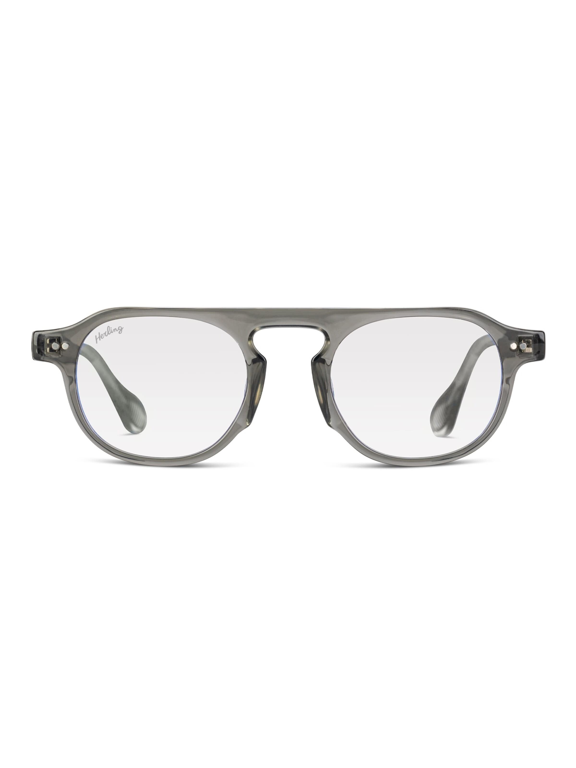 Herling Glasses 'Auden Blue Light' in Grey