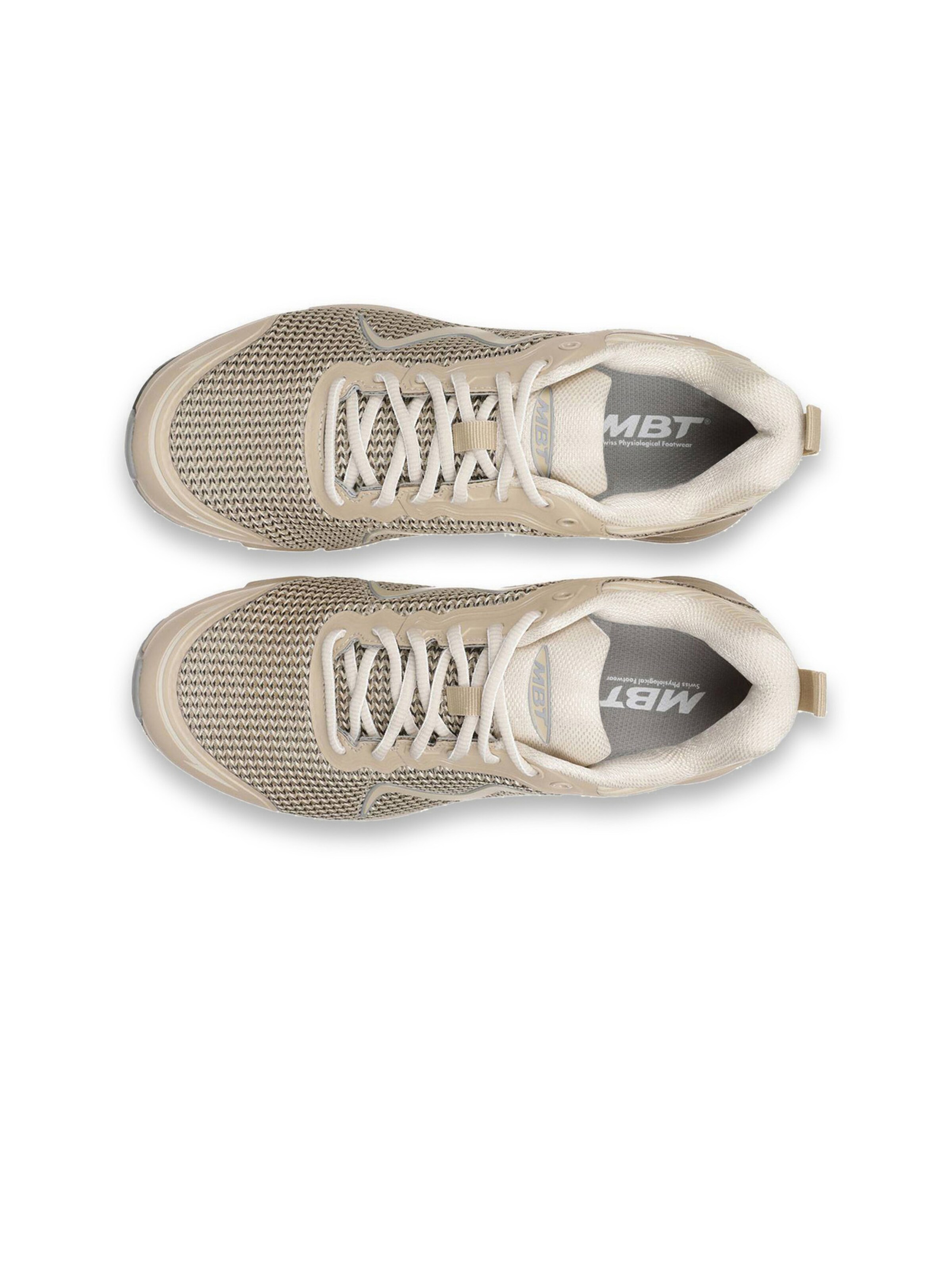 MBT - Sapatilhas slip-on ' COLORADO X ' em bege: topo