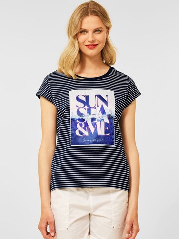 STREET ONE Shirt in Blue: front