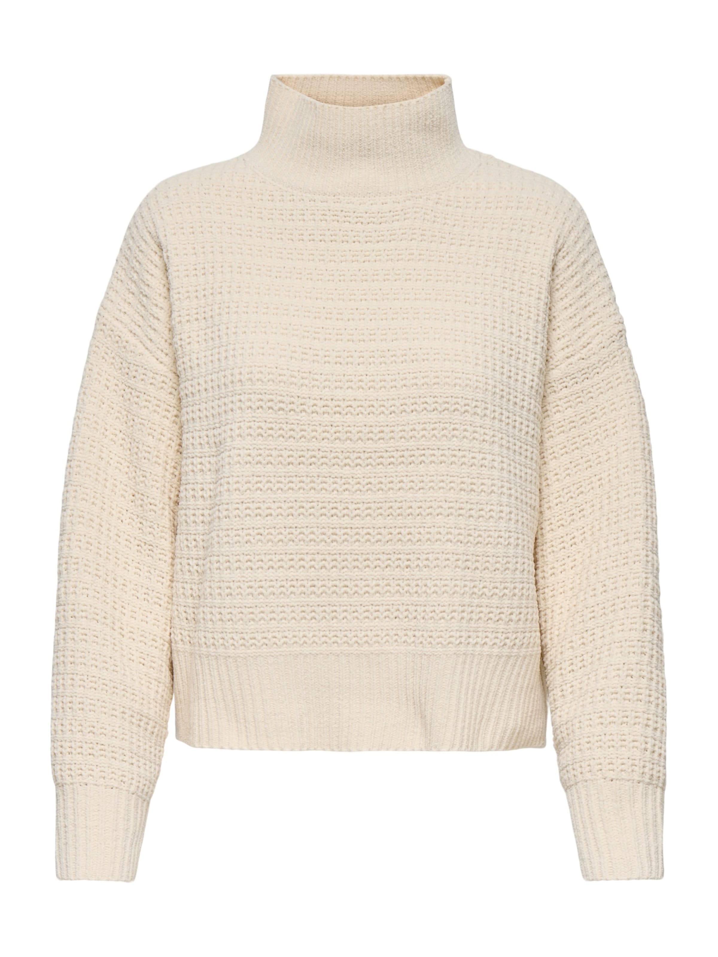ONLY Pullover 'ONLGlobe' in Beige: Vorderseite