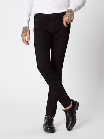 JACK & JONES Slimfit Jeans 'JJIGlenn JJOriginal' in Schwarz: Vorderseite