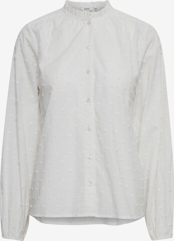 Camicia da donna 'Finna' di b.young in bianco: frontale