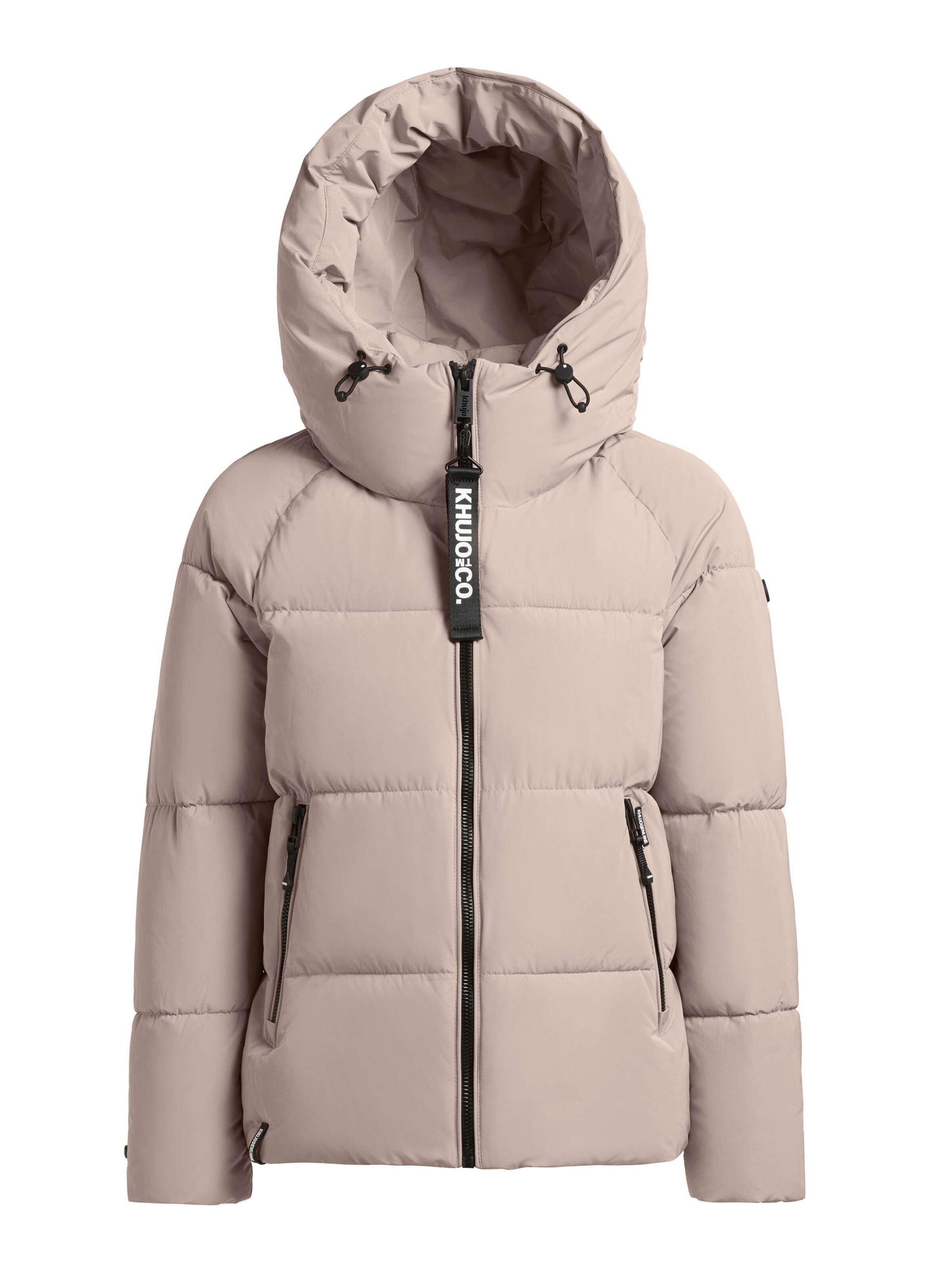khujo Jacke 'Ono2' in Beige: Vorderseite