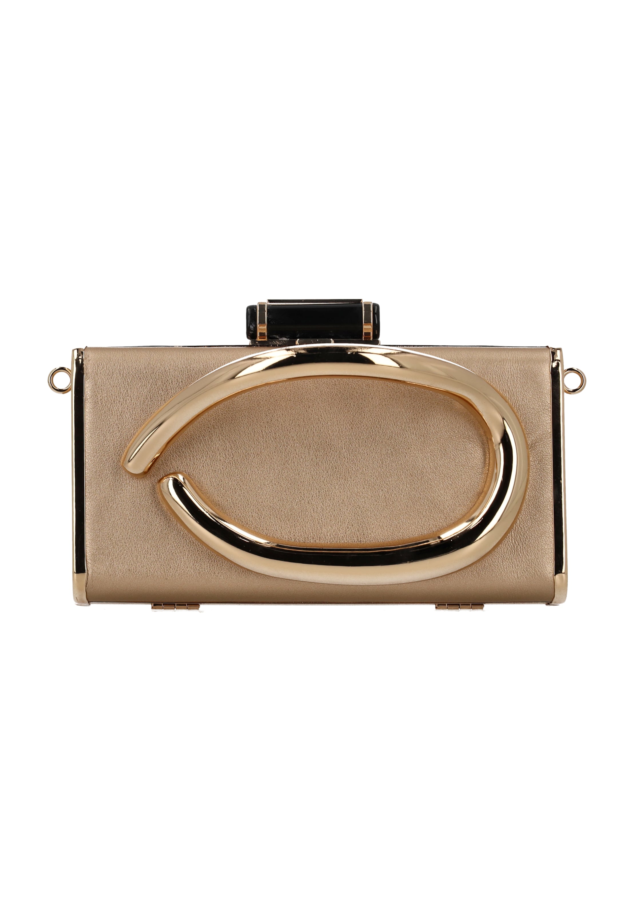 faina - Bolso de noche en oro: frente