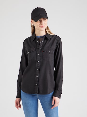 Chemisier 'ESSENTIAL' LEVI'S ® en noir : devant