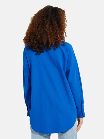 Threadbare Bluse 'Delialah' in Blau