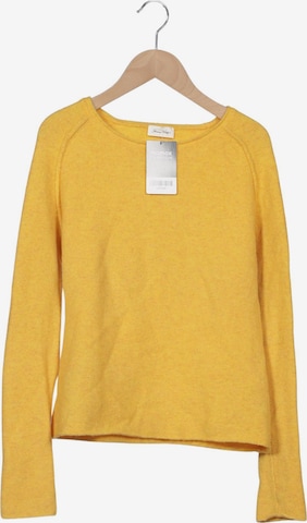 AMERICAN VINTAGE Pullover M in Gelb: Vorderseite