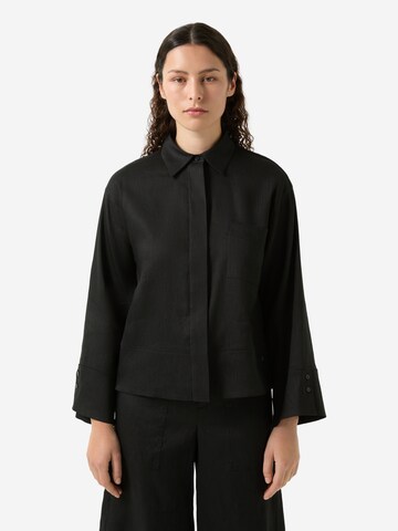 BOGNER Bluse 'RONDA' in Schwarz: Vorderseite