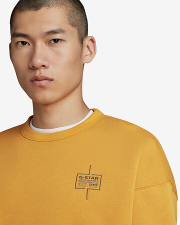 G-Star RAW Sweatshirt in Gelb