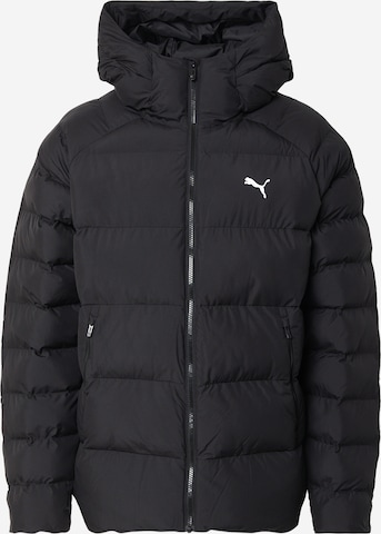 juoda PUMA Žieminė striukė: priekis