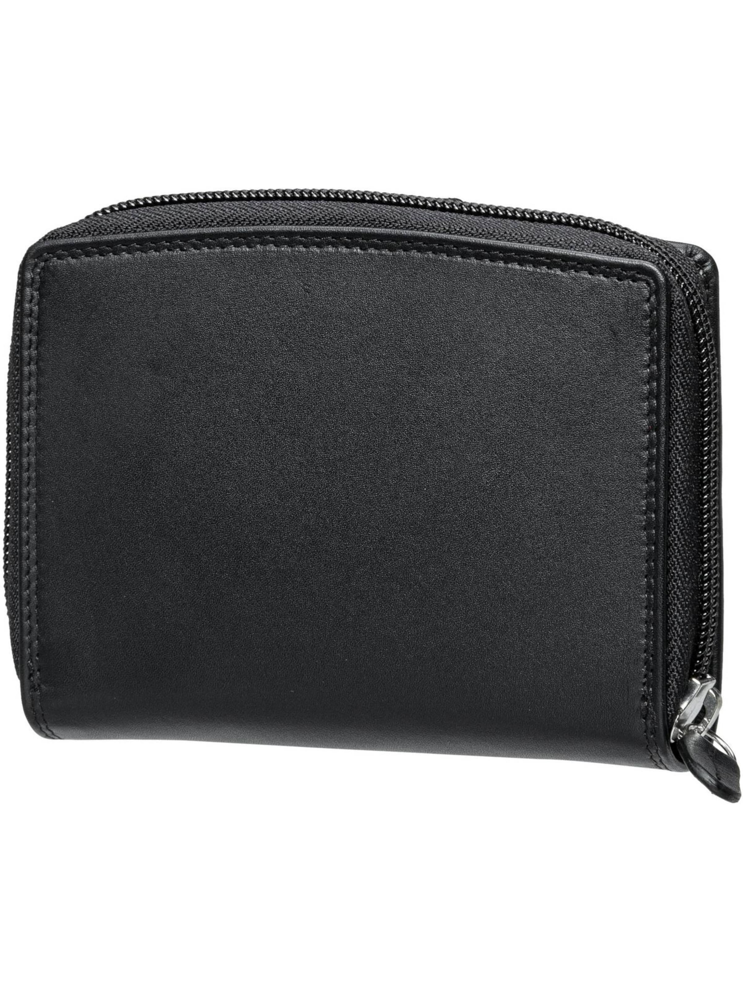 GOLDEN HEAD Portemonnaie 'Polo' in Schwarz