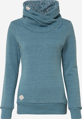 Ragwear Sweatshirt 'ANABELKA' in Blue: front