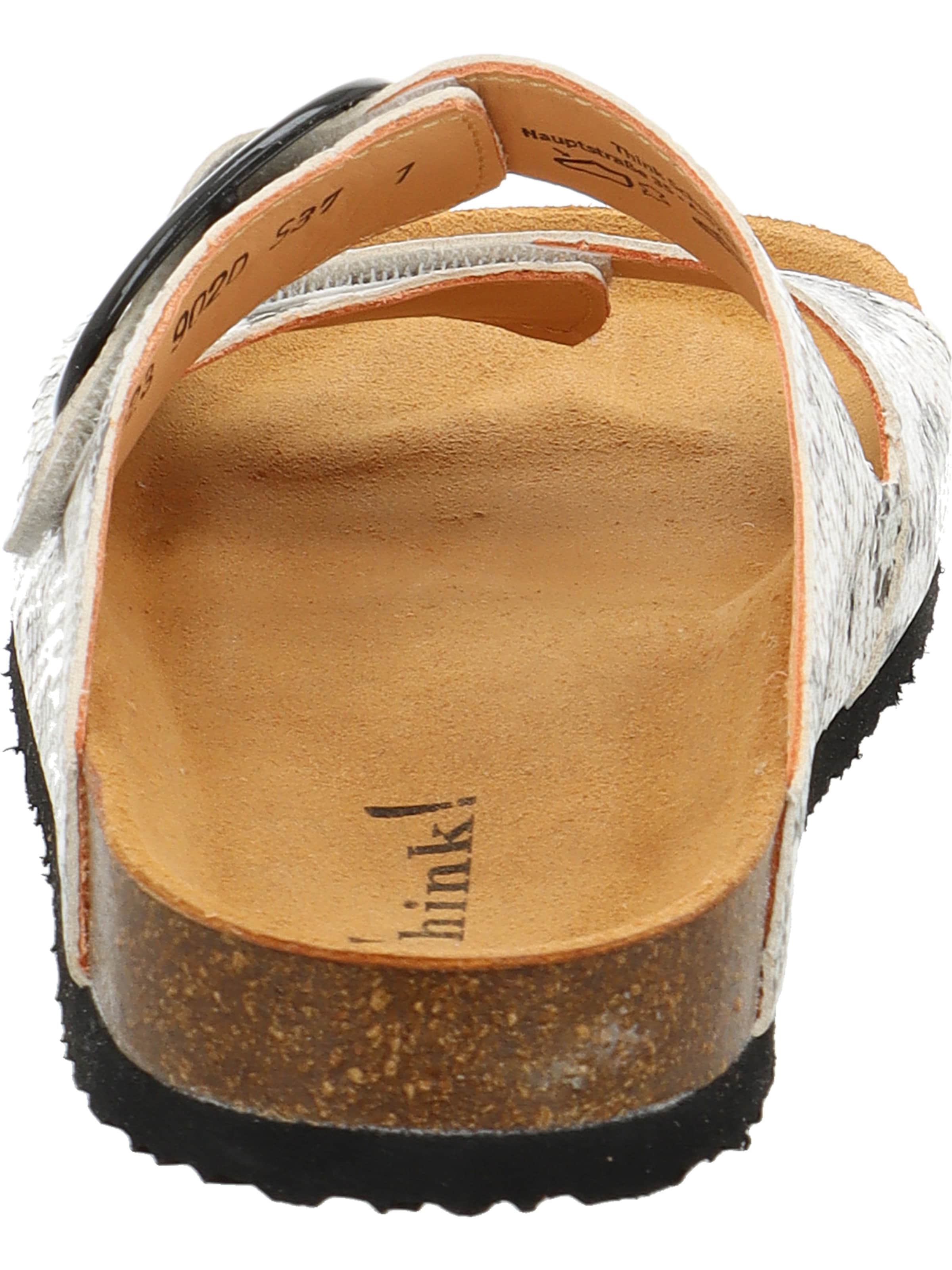 THINK! Pantolette 'Crissi' in Grau