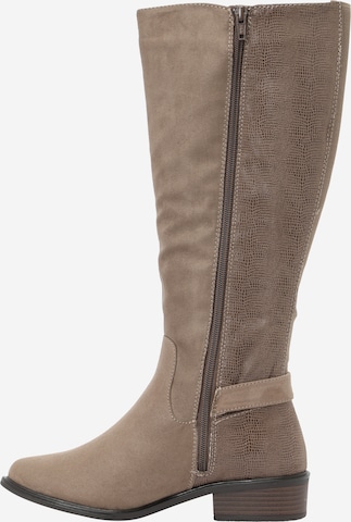 Dorothy Perkins Stiefel in Beige