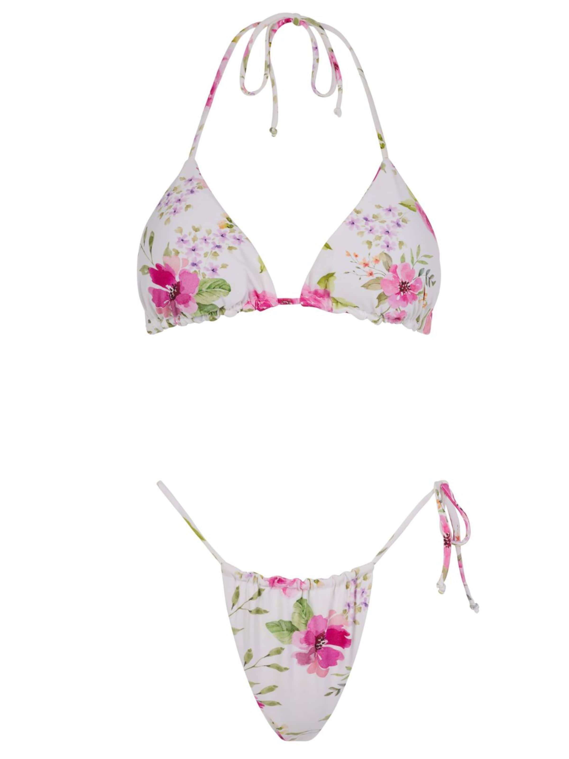 Acuarela Brand Triangel Bikini 'Rio Triangle Bikini Set'‌‌‌‌ in Weiß: Vorderseite