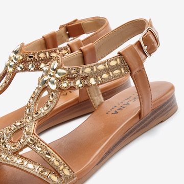 LASCANA Strap Sandals in Brown