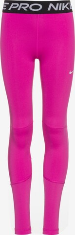 NIKE Sports trousers 'Pro' in Pink: front