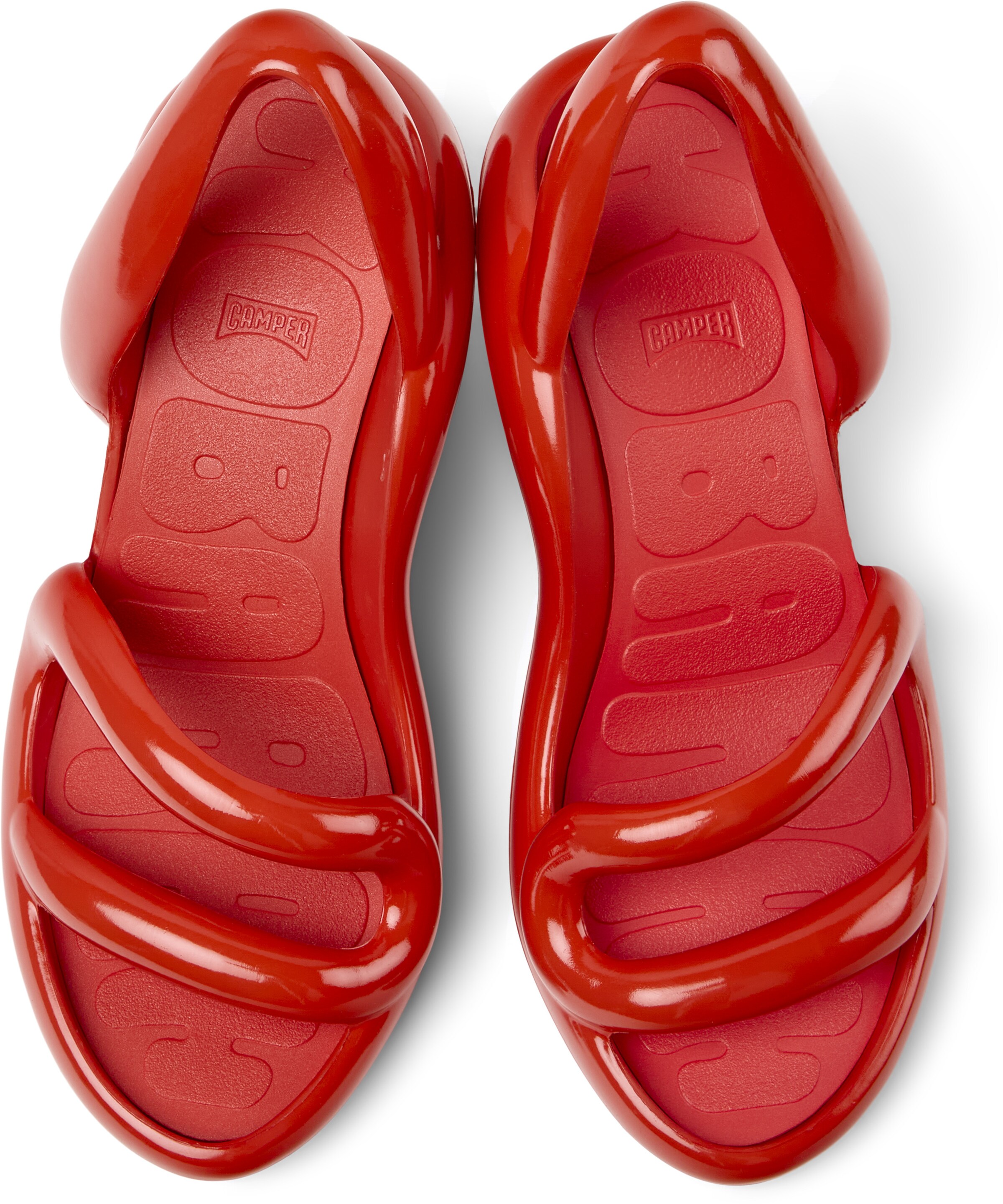 Sandalo 'Kobarah' di CAMPER in rosso