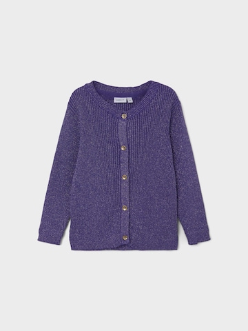 NAME IT Knit Cardigan 'RUBINA' in Purple