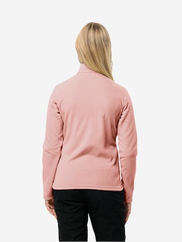 JACK WOLFSKIN Функциональная флисовая куртка 'TAUNUS' в Ярко-розовый