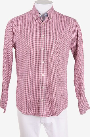 CASAMODA Button Up Shirt in M in Red: front