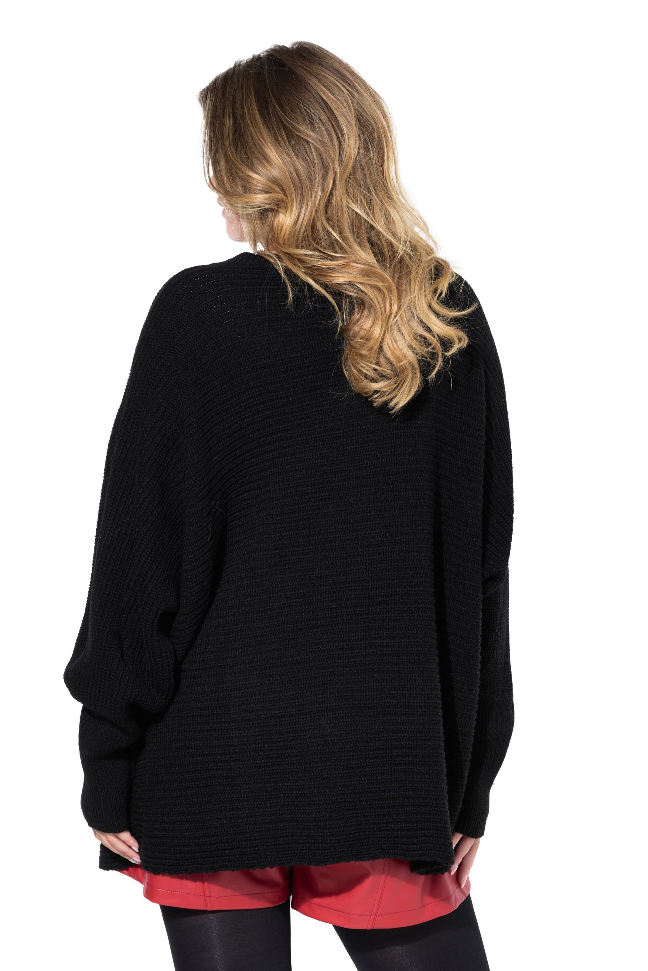 MIAMODA Sweater in Black