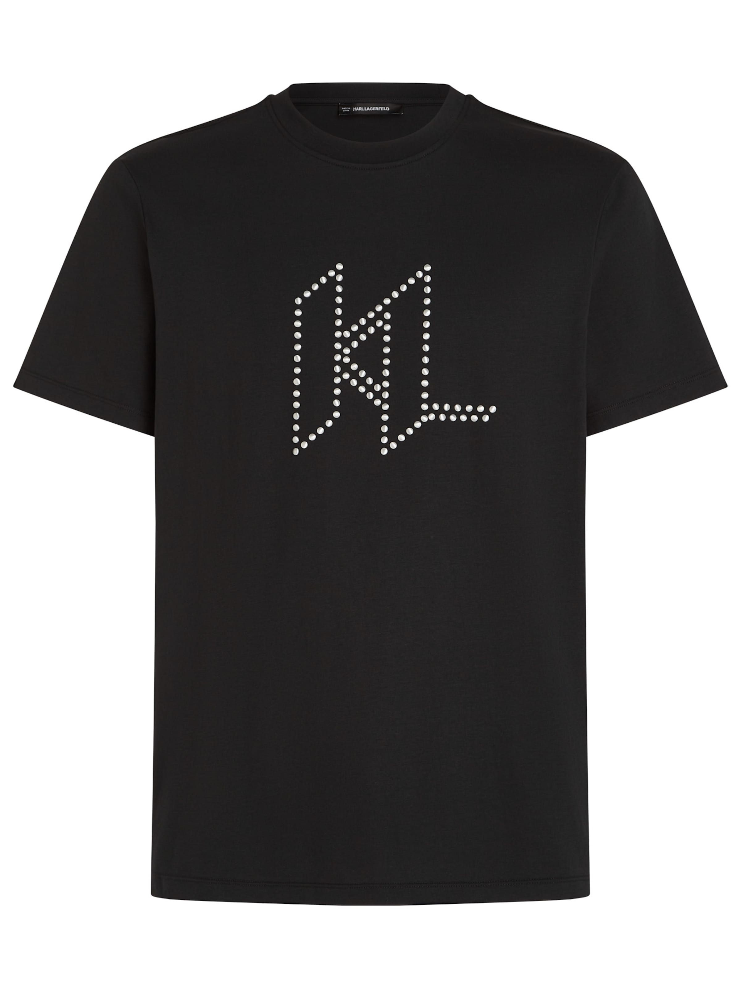 Maglietta Karl Lagerfeld di colore nero, Visualizzazione prodotti